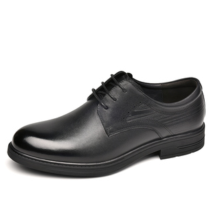 金猴皮鞋男真皮春秋单鞋4真皮商务正装男鞋系带大码鞋47码皮鞋