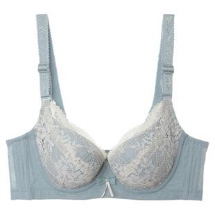 2026新款夏娃之秀塑形内衣女聚拢防下垂收副乳小胸罩软钢圈蕾丝边