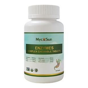 麦科尚MYCOSUN复合消化酶肠道营养吸收成人咀嚼片