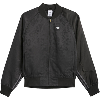 Adidas/阿迪达斯官方正品三叶草男士印花保暖运动棉服外套JD3543