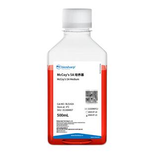 Biosharp/白鲨 BL5142A McCoy’s 5A培养基