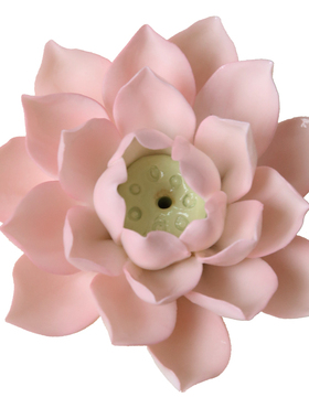 品瓷汇手工陶瓷莲花线香香插