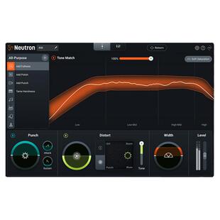 iZotope Neutron 5中子5智能后期分轨混音效果器音频插件Win/Mac
