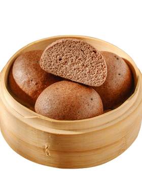 孕小饱早餐黑全麦馒头
