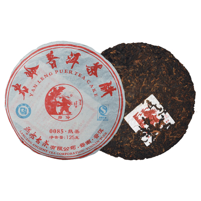 澜沧古茶2008年古树熟茶0085饼茶