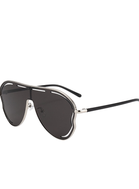 欧美风男女大框镂空开车钓鱼墨镜