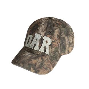 XOTIC官方 oarism24SS贴布绣迷彩鸭舌帽女街头水洗做旧休闲弯檐帽