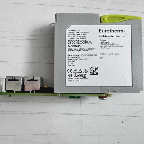 SCHNEIDER ELECTRIC Eurotherm 2500 4LOOPUW MODBUS 2500S02NONE