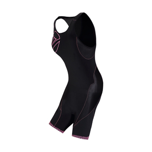 Santic森地客夏季铁三服骑行服铁人三项无袖连体服高弹女款科灵