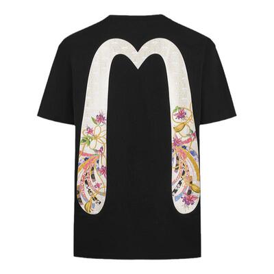 EVISU女士海鸥和大M印花T恤