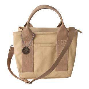 可斜挎妈咪包饭盒袋子手提便当包帆布袋手拎袋单肩包上班族通勤包