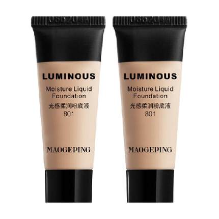 毛戈平光感柔润水奶油粉底液持妆服帖持久