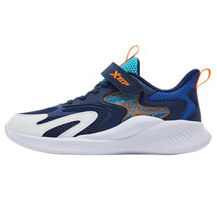 特步童鞋夏季新款中大童网面透气儿童运动鞋子男童缓震魔术贴跑鞋