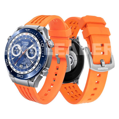 AKGLEADER华为氟橡胶手表带