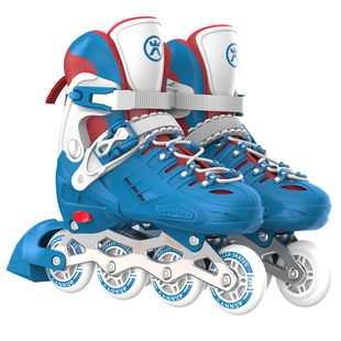 斯威轮滑鞋儿童溜冰鞋男孩男童女童专业品牌初学者全套装可调大小
