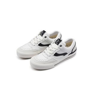 oddCIRKUS TRAPEZE 日系街头复古燃红曜黑滑板鞋低帮板鞋男女同款