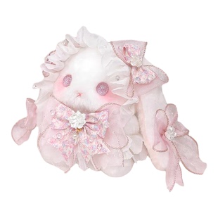 蔷薇与猫-Lolita洛丽塔包包玩偶包垂耳兔包可爱送礼斜跨双肩现货