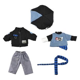 ob11娃衣 小熊小猫亚比记套装P9素体衣服12分bjd卫衣UFDOLL Molly