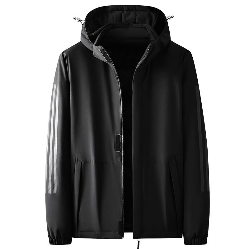 冬季加大码男装运动羽绒服外套