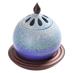 陶瓷电香炉电熏香炉家用室内沉香电熏炉精油电子熏香炉香丸香薰炉