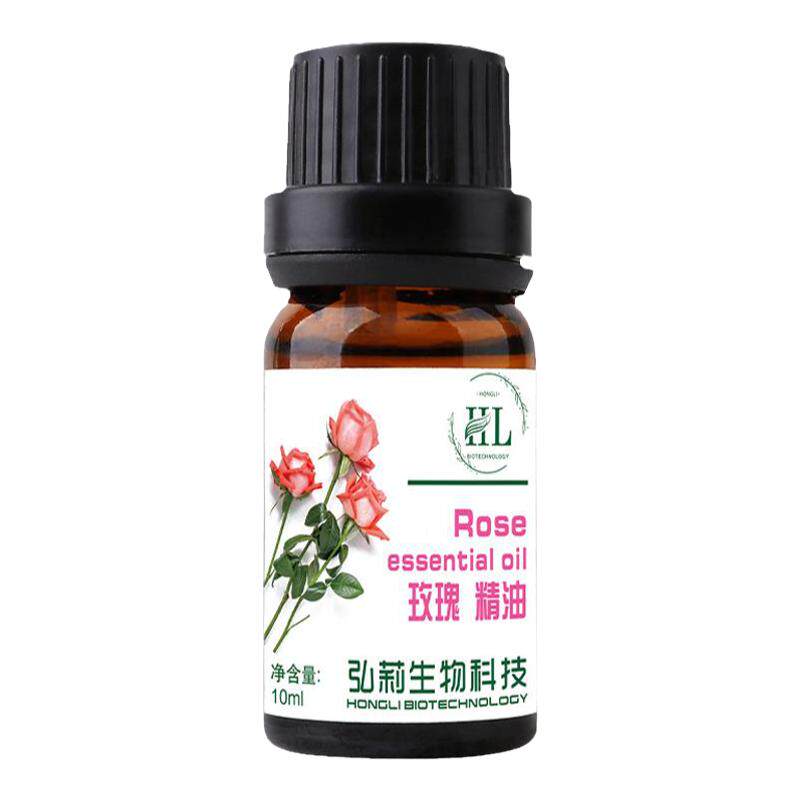大马士革玫瑰单方植物精油香薰机加湿器专用车载补充液脸面部按摩