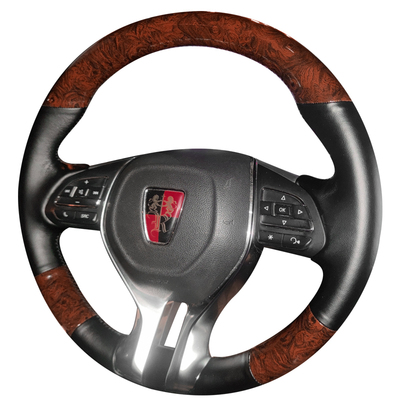 荣威RX5max改装手缝真皮方向盘套