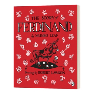 爱花的牛 英文原版 The Story of Ferdinand 公牛历险记 动物绘本 反战和平主义 儿童图画书 曼罗里夫 英文版 进口英语原版书籍