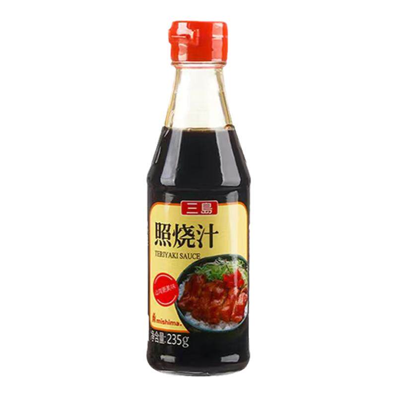 三岛0脂肪照烧汁235g 日式照烧酱汁鸡肉盖饭汁鳗鱼烤肉酱烧烤蘸料