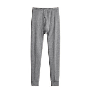 雅鹿男士秋裤纯棉全棉打底裤男款棉毛裤2025新款薄款青少年保暖裤