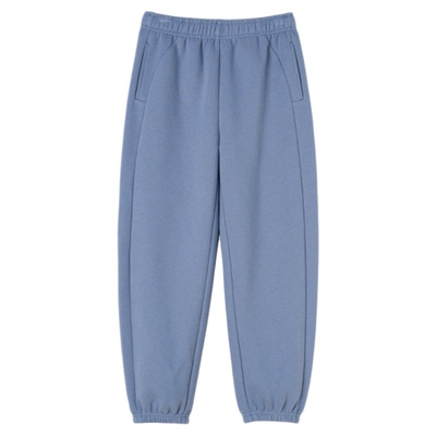 棉叔叔男童女童单穿薄绒款运动裤