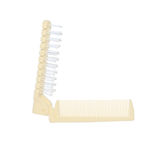 折叠梳子外出随身小巧便携两用卷发按摩梳防静电高颜值头皮护理