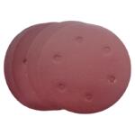 9寸6孔植绒砂纸片墙面手持式打磨机砂纸腻子打磨抛光神器砂纸片