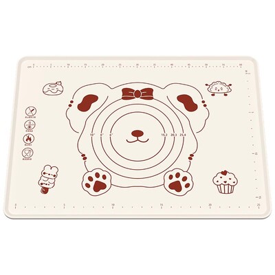 食品级硅胶加厚大号揉面垫