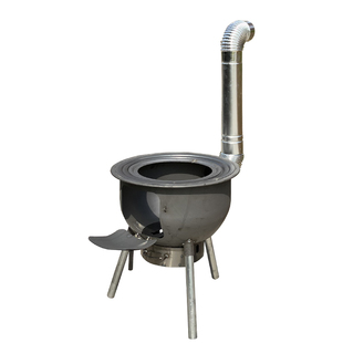 新款一体柴火炉地锅灶农村家用烧木柴柴火灶户外多功能烧烤柴火灶