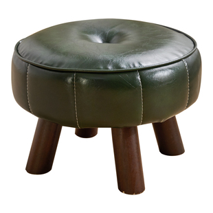 家用矮凳创意异形小凳子玄关简约换鞋凳客厅沙发茶几边软包小凳