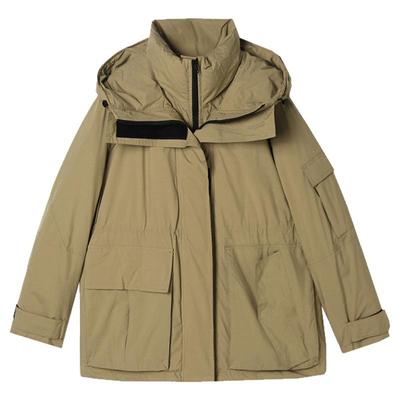 保暖冲锋衣白鸭绒羽绒服