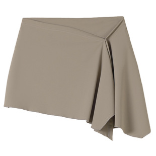 大码遮屁帘女健身瑜伽裤防走光遮挡裙跑步运动网球一片式遮臀短裙