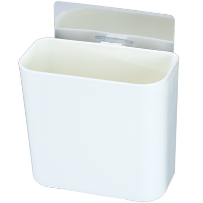 卫生间免打孔吸壁式置物架牙刷筒