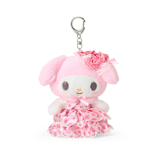 现货三丽鸥国版美乐蒂生日2026婚纱花嫁melody毛绒公仔包包小挂件