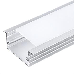 线形灯铝槽led条形线条灯嵌入式铝合金暗明装u型吊顶线性灯带卡槽