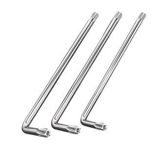 梅花内六角扳手短款花型扳手空心米字形星型螺丝刀S2古铜T10-T50