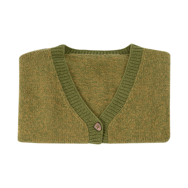 回归线 悸动100%细羊毛 南森开衫毛衣材料包 diy手工编织