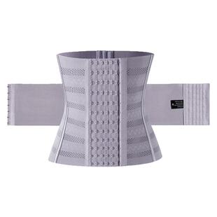 MISTHIN夏季透气收腹强力收小肚子束腰带防卷边日常塑形美体收腰