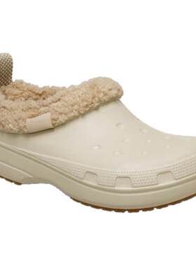 Crocs卡骆驰棉鞋男女包头拖短靴户外靴子秋冬季保暖抓地时尚女鞋