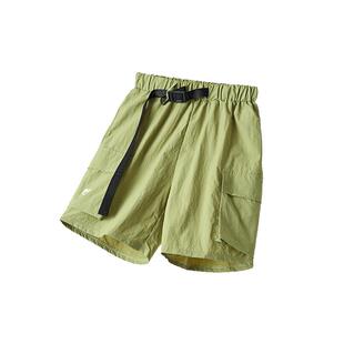 儿童速干短裤夏季薄款男女童工装休闲裤中大童运动五分裤清仓福利