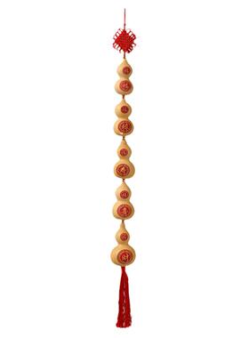 雕刻窗帘门面家居手捻挂件葫芦串
