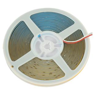 超亮24V低压自粘cob灯带客厅悬浮吊顶双眼皮线形灯12V酒柜线条灯