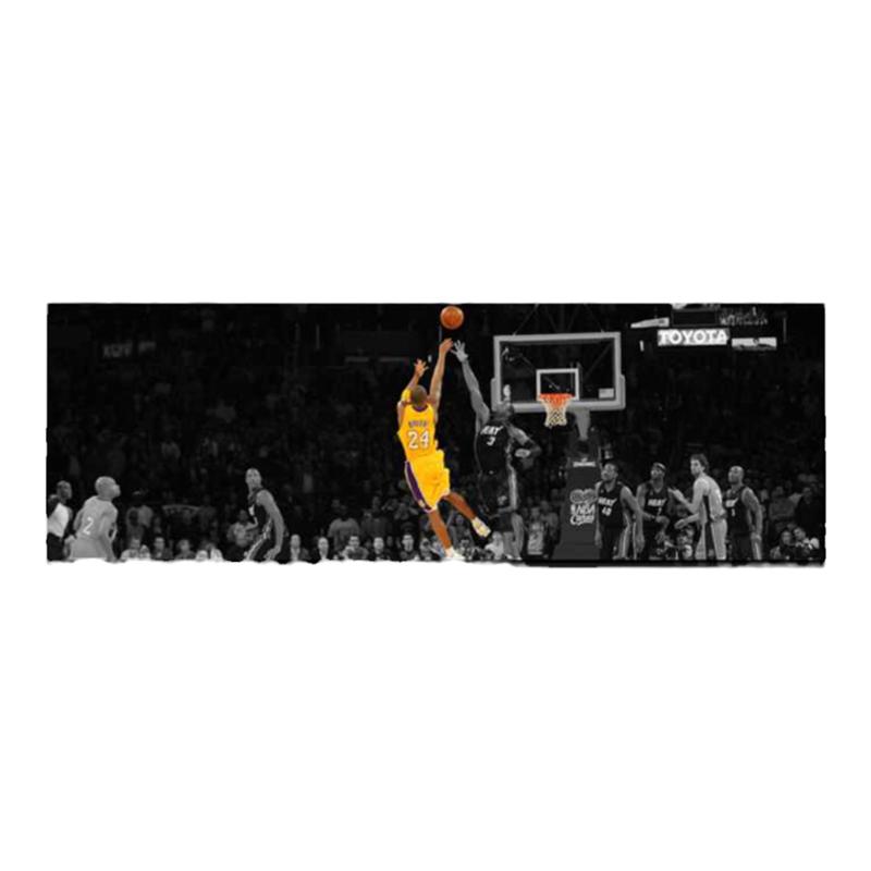 男孩卧室儿童房装饰画床头现代简约温馨篮球明星科比nba挂画壁画