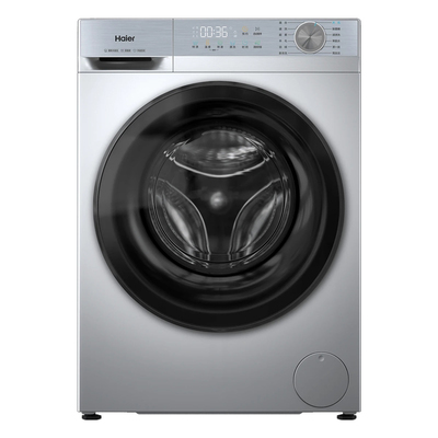 海尔青岛滚筒全自动洗衣机家用