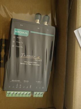 议价MOXA TCF-142-S-ST /SC RS232/422/485光纤转换器  现货